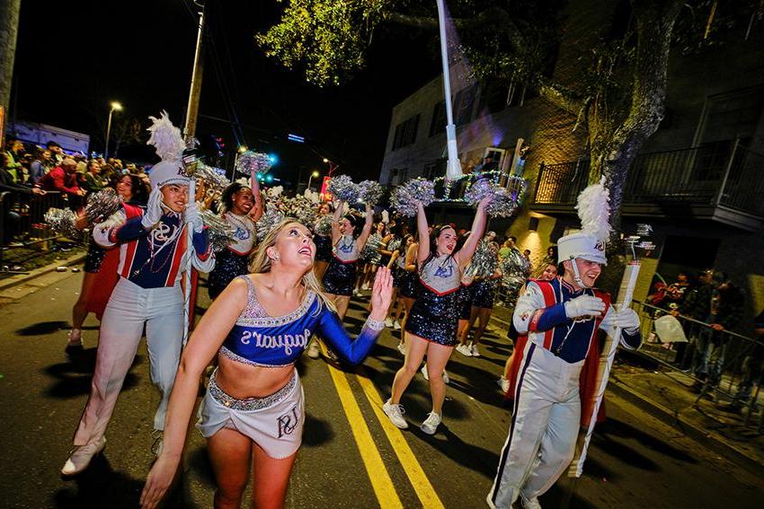 Jaguar Marching Band Twirler 